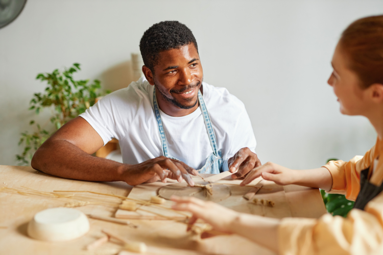 Ceramics making date idea in Winnipeg