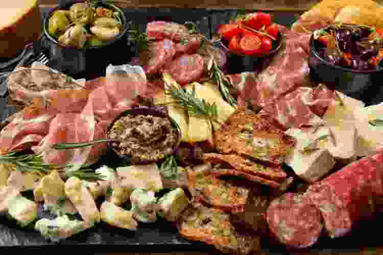 Breakfast charcuterie