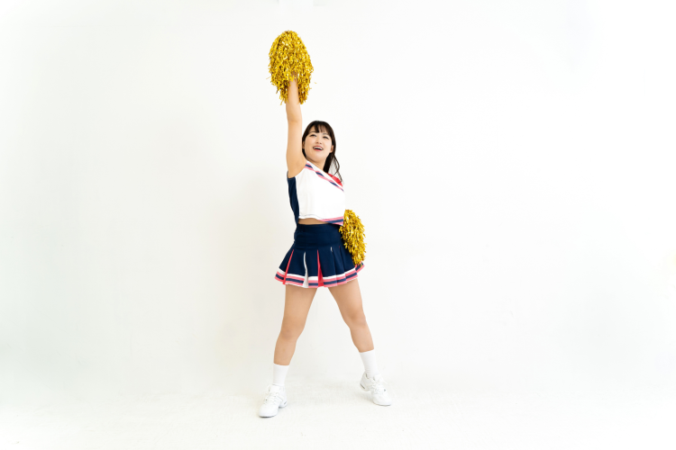 Cheerleader Last Minute Halloween Costume Idea