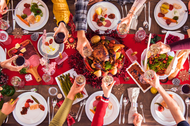 Food plays a huge part during Christmas in Italy.