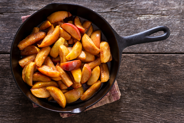 cinnamon apples thanksgiving side