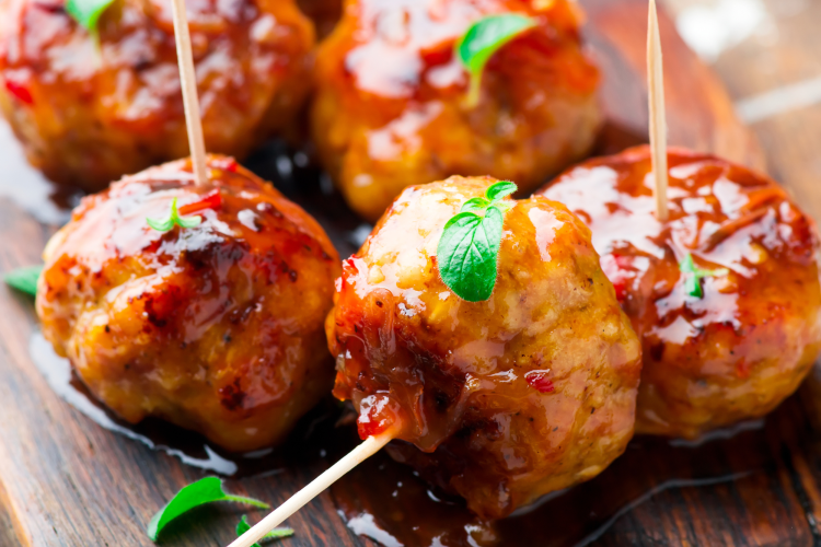 Cocktail Meatballs thanksgiving appetizer
