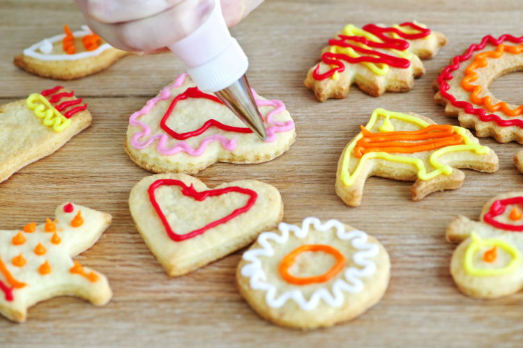 Cookie decorating