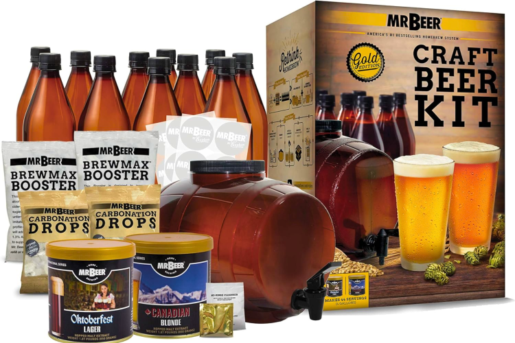 A brewing set is a great Valentine's Day gift for him.