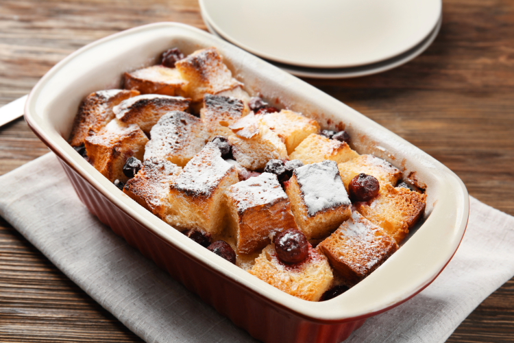 Cranberry Bread Pudding