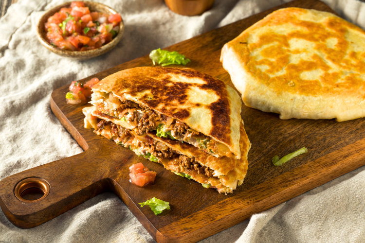 Make a crunchwrap as your Thanksgiving Leftover Idea