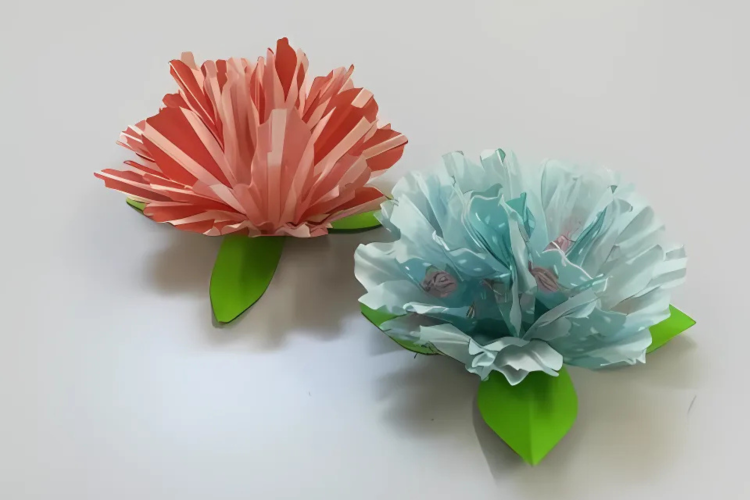 Cupcake Liner Flowers