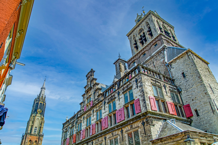 Delft Town Hall in Holland