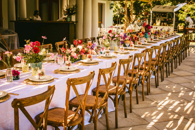 Set up your seating as part of your party checklist.