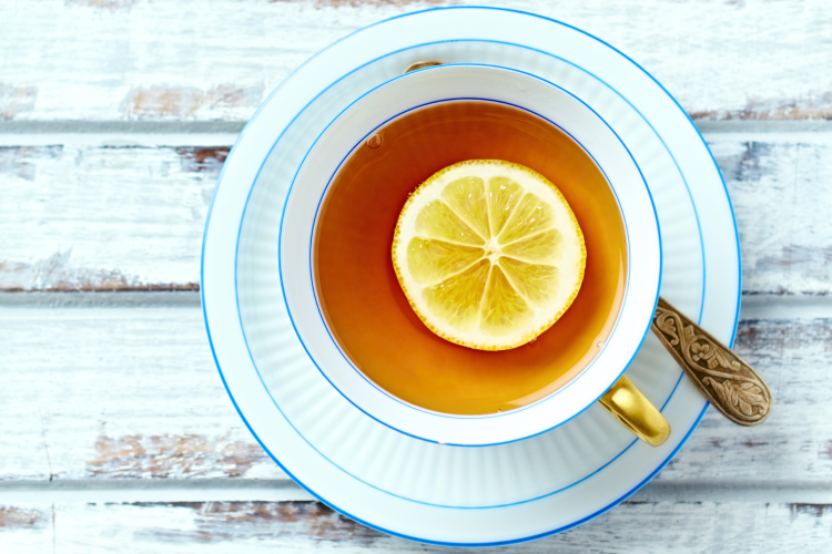 Earl Grey Bourbon Punch thanksgiving cocktails.