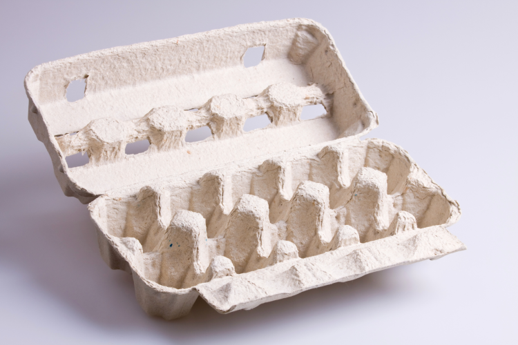 Egg carton kitchen hack
