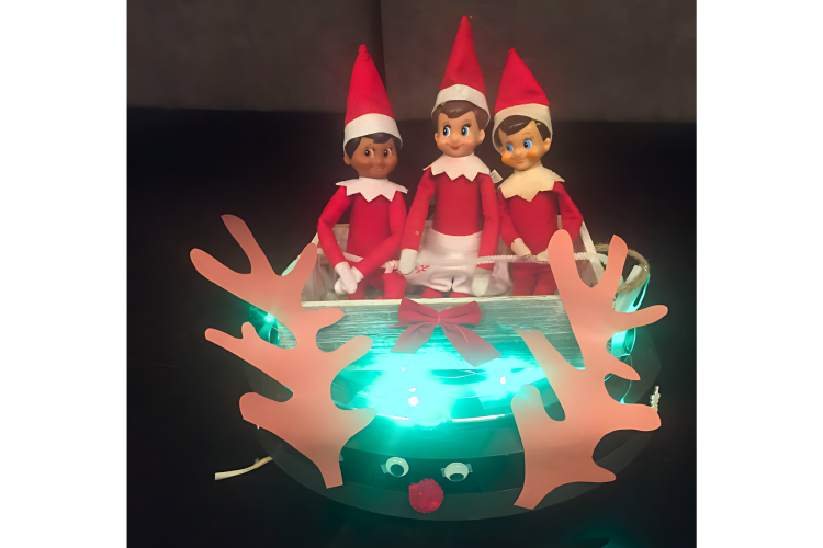 Electric reindeer