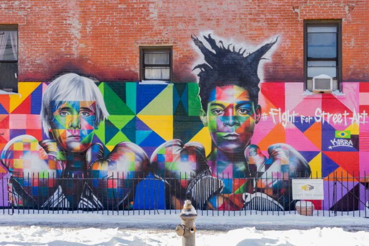 Fight for Street Art NYC Mural