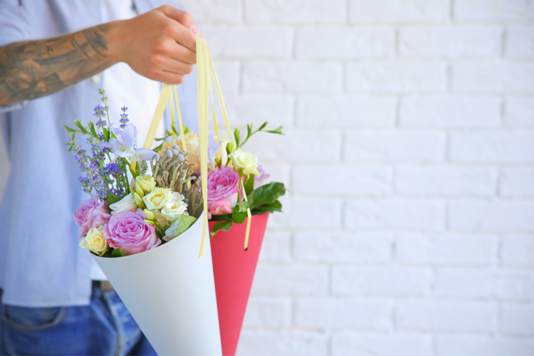 flower arranging pride party idea