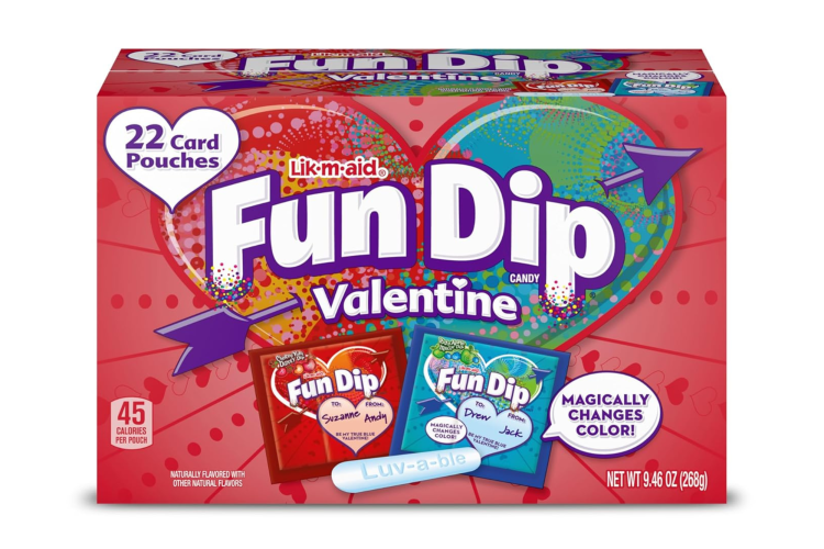 Fun Dip Valentine's Day Candy