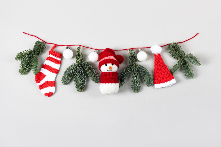 Snowman Garland