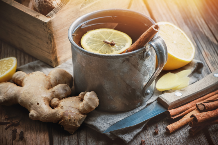 Ginger Cinnamon Tea