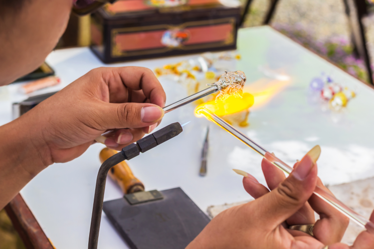 glass blowing classes gift for people who have everything