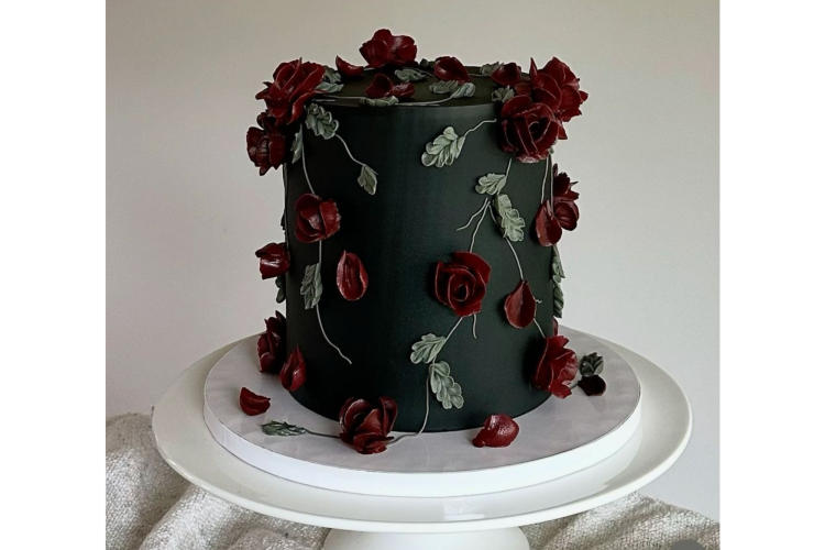 Gothic Wedding cake idea