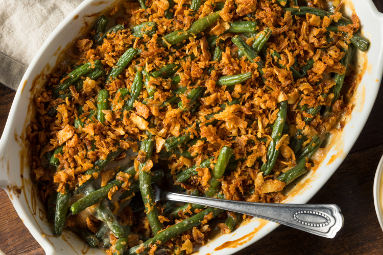 Green Bean Casserole Thanksgiving Leftover Idea