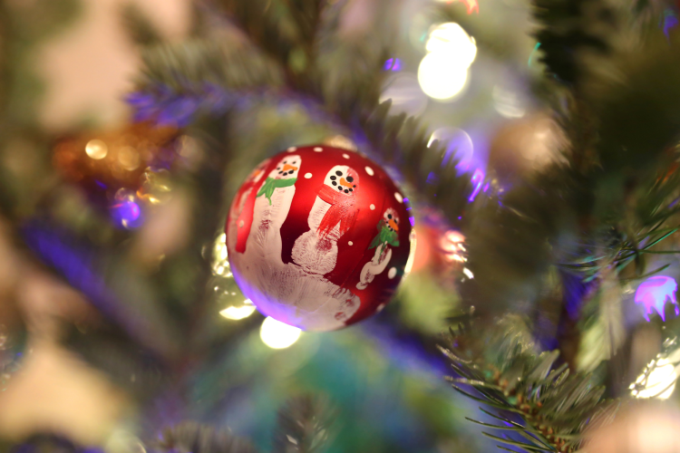 Handprint Ornament
