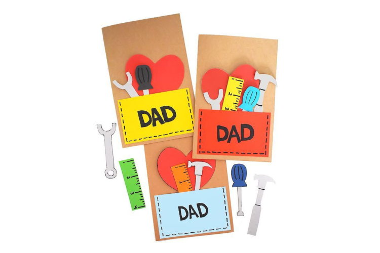 Handyman Father's Day Card Idea