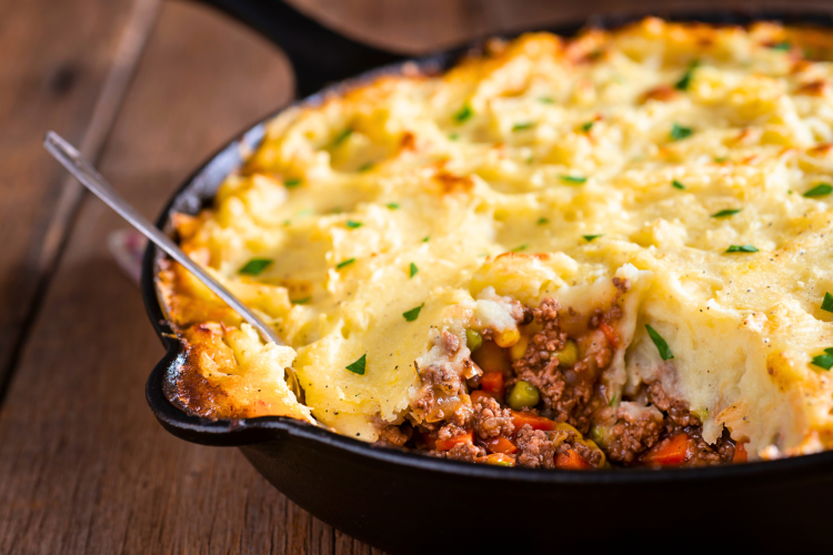Harry Potter food Shepherd's Pie