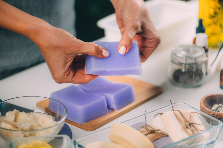 Homemade Soap DIY Fathers Day Gift