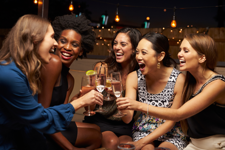 Spicy girls night out