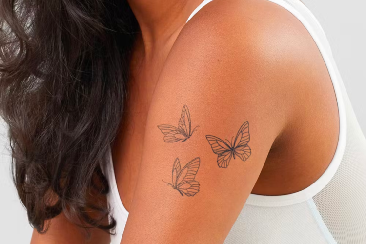 temporary butterfly tattoo from Inkbox