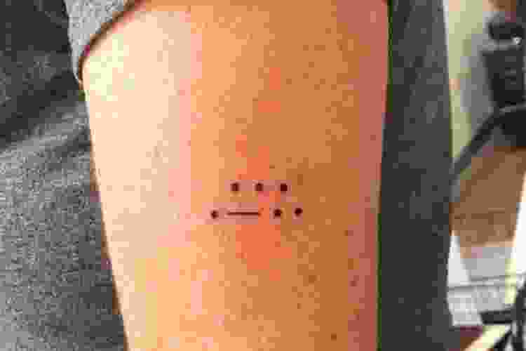 Dot tattoo