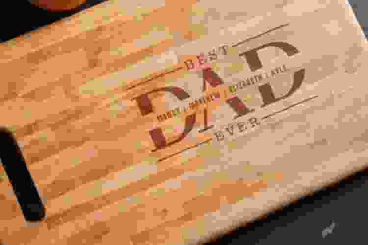 Personalized chopping board