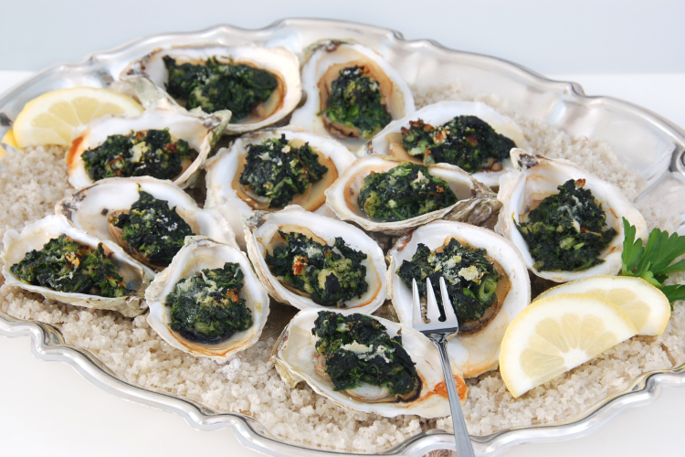 Oysters Rockefeller