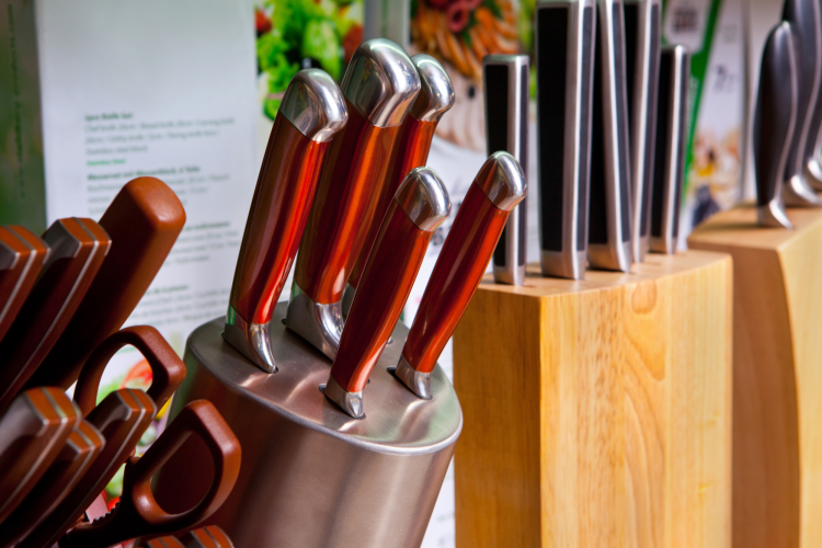 sets of kitchen knives graduation gift idea