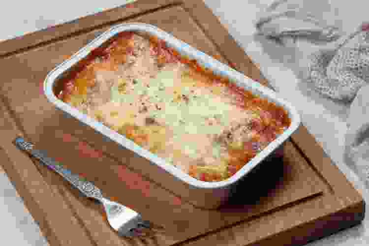 Frozen lasagne