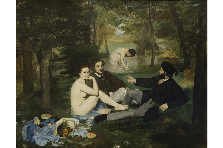 Le Déjeuner sur l'herbe by Edouard Manet