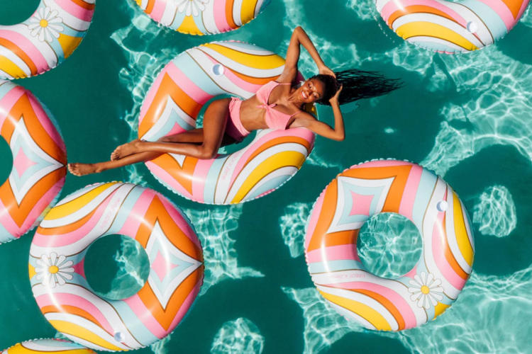 malibu barbie pool float