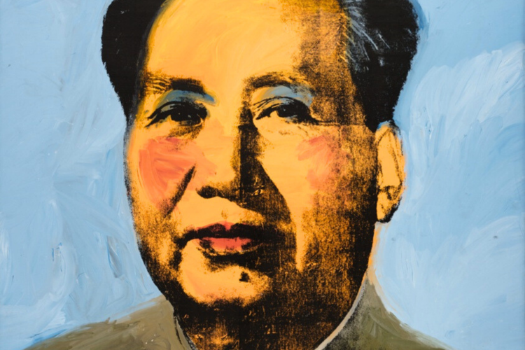 mao warhol painting