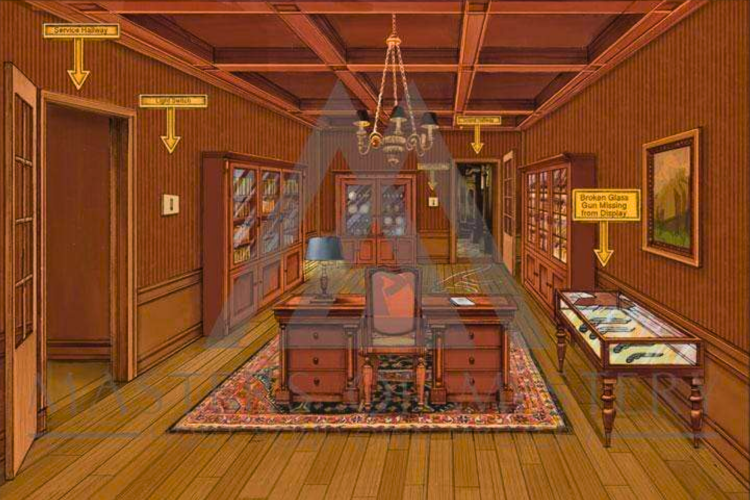 screenshot of video from masters of mystery game instructions