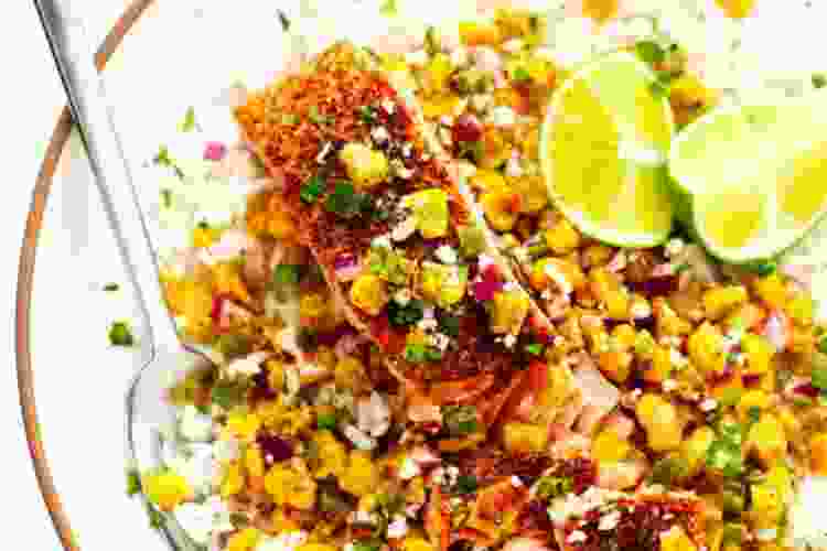 Mexican corn salad