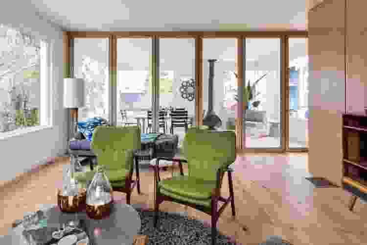 Mid-century Modern house living room interior