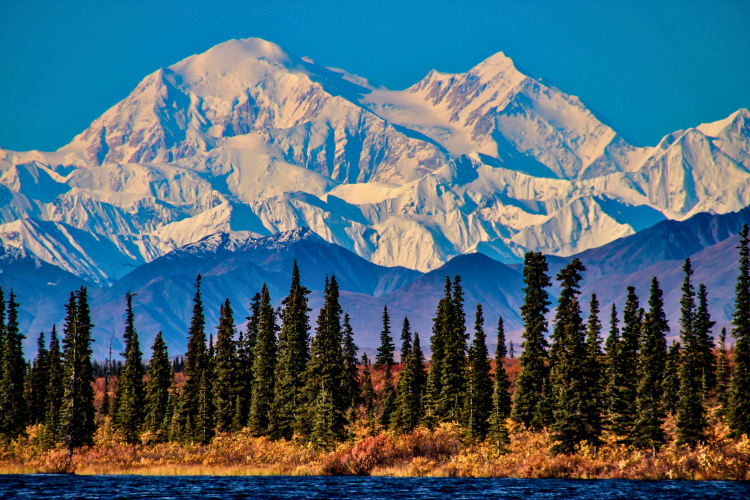 Mount Denali in Alaska