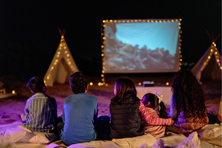Movie night for kids