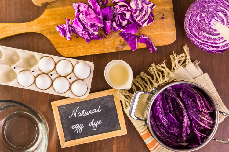 Natural Easter egg dye