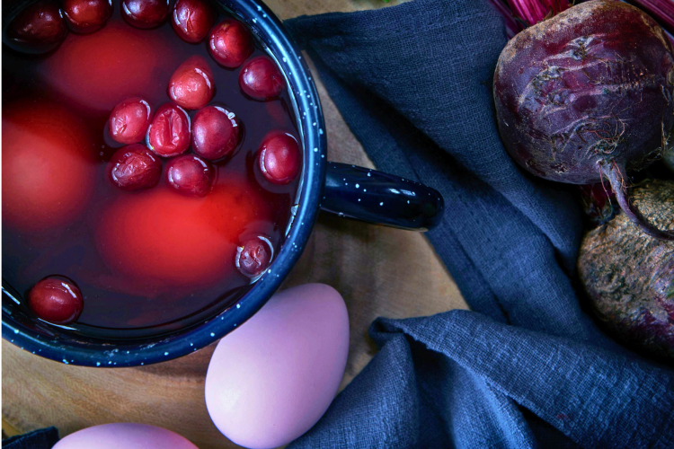Natural Easter egg dye