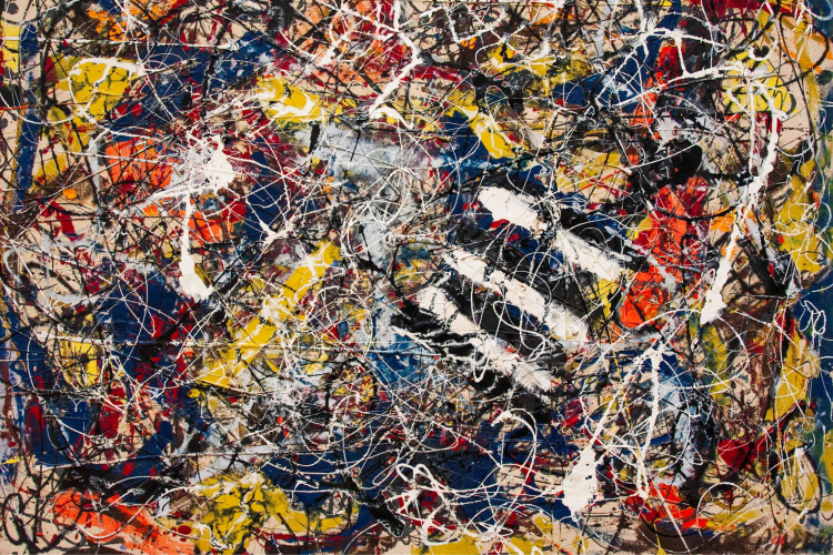 Number 17A by Jackson Pollock