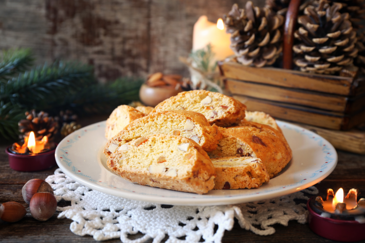 Orange Almond Biscotti