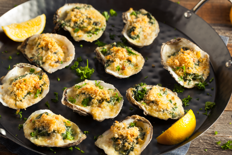 Oysters Rockefeller