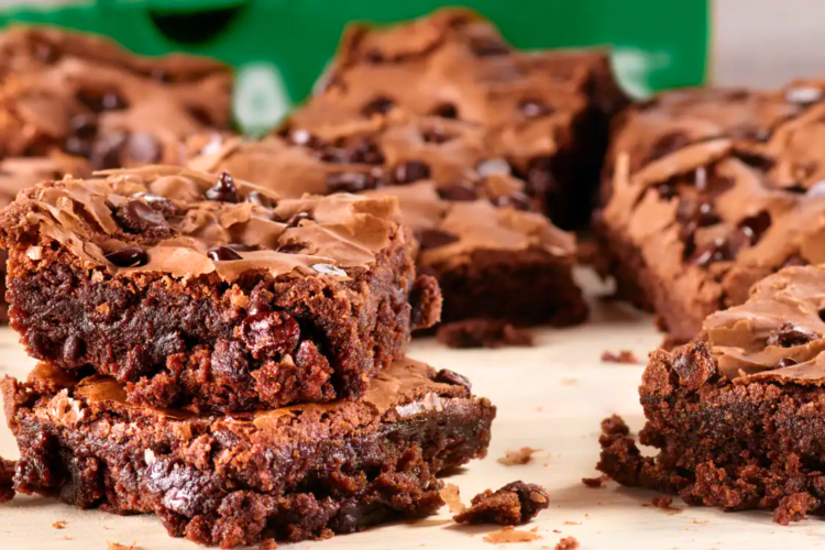Get a free birthday food like these brownies from Papa John's.