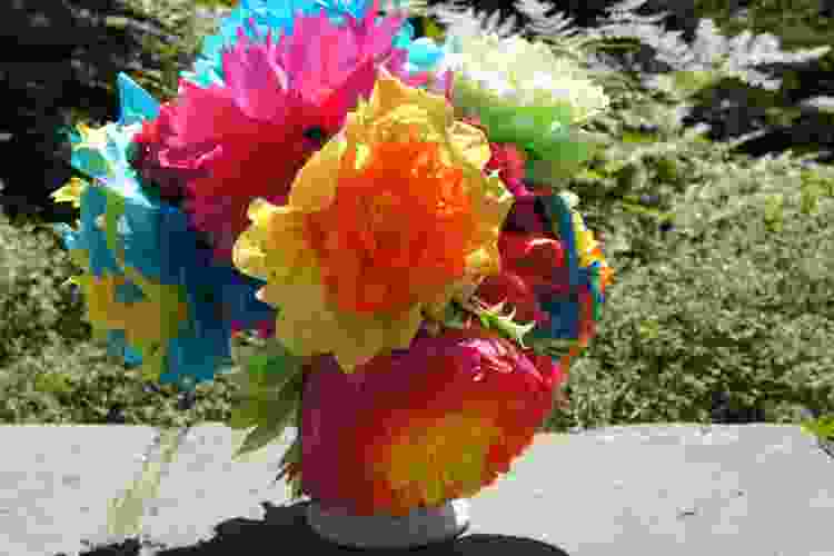 Paper flowers